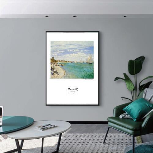 Famous Claude Monet Canvas Painting poster and prints pop Art Decoration Canva Oil painting Bedroom Living Room Modern Decor