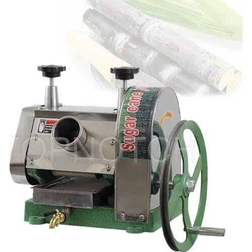 Commercial Manual Sugarcane Juicer Sugar Cane Grind Press Machine Extractor Squeezer Hand Wheel