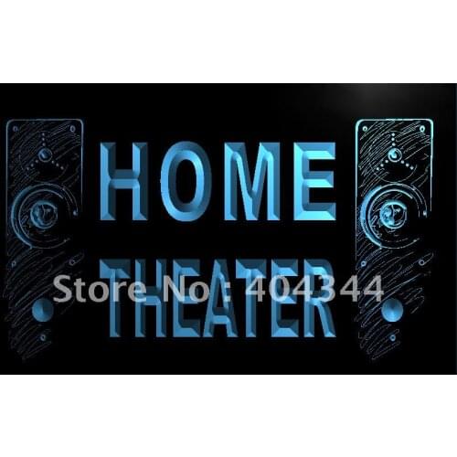 LK108- Home Theater Speaker Hi Fi Audio LED Neon Light Sign home decor crafts