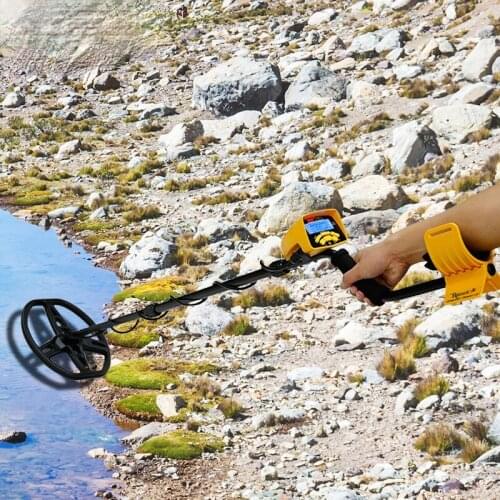 MD6450 Metal Detector Pinpointer Treasure Detector Underground Metal Detectors Hunter Tracker Seeker Circuit Detectors Big Coil