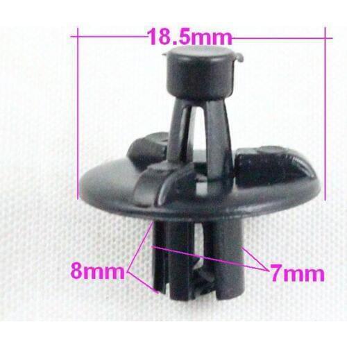 Nylon Hood Engine Cover Push-Type Retainer Clips For Lexus/Toyota Reiz Crowne Carola 53259-0E010