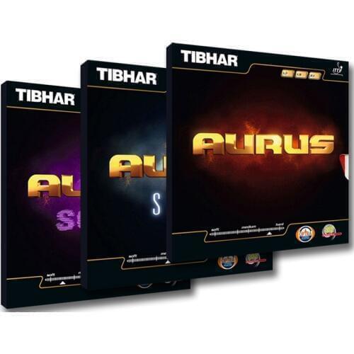 Original Tibhar Aurus SOFT Sound pimples in table tennis rubber rackets racquet sports fast attack loop made in germany