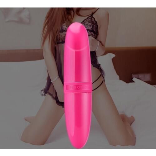 Female masturbator sex toys vagina vibrator lipstick shape