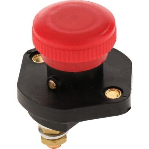 Car Van Truck Boat Battery Power Disconnect Rotary Isolator Kill on/off Switch, Water-resistant Compatible with Auto Vehicles