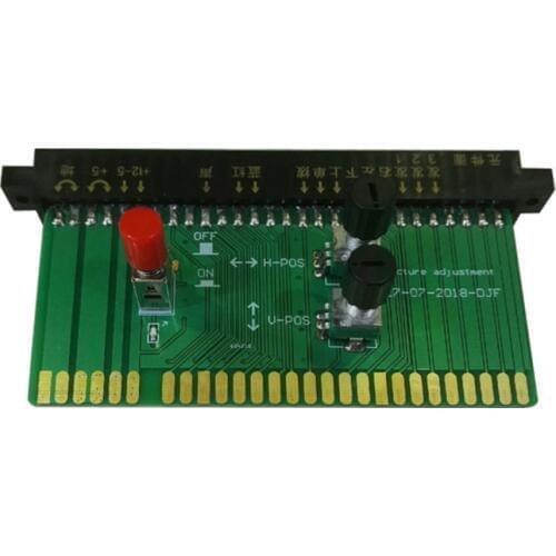 Adjustment board for arcade jamma interface Converter Adjustable converting board connect to any JAMMA for adjust Image Position