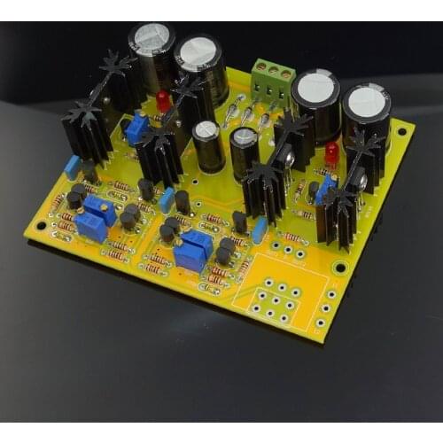 Assembled DIY Stereo Class A FET preamplifier board / kit base on JC-2 circuit