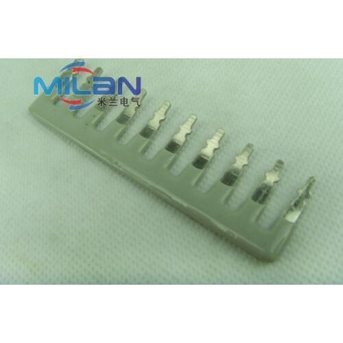 1pcs/lot EB 10-6 Insert-pull Bridging Matching UK-2.5B UK-5N Screw Terminal Blocks Side Adaptor Copper Jumpers