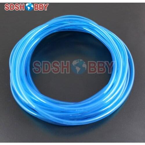 10*6mm 100 Meter Fuel Line/ Fuel Pipe for Gas Engine/ Nitro Engine -Transparent/ Blue/ Yellow Color
