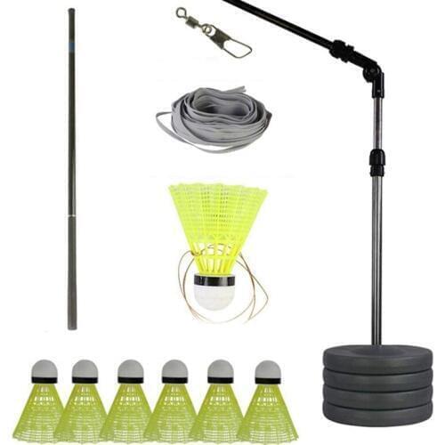 Badminton Trainer Stretch Badminton Robot Racket Training Sports Self-Study Practice Machine Badminton Stroking