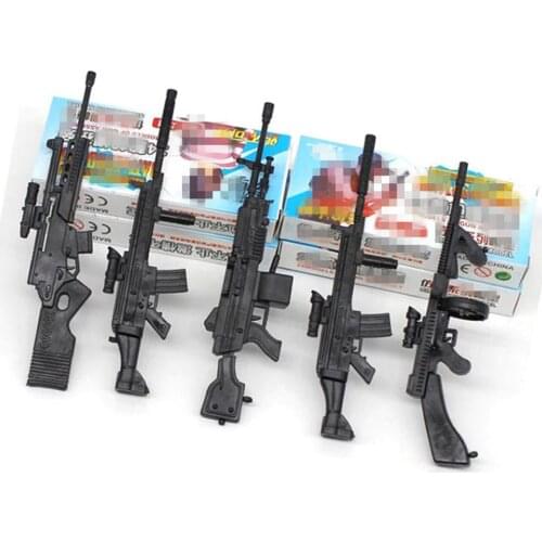 1PC 1/6 Scale 4D Assembled Submachine Gun Model KRISS Vector Weapon Kid Toy