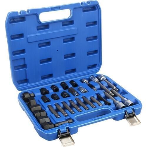 30pcs Alternator Freewheel Pulley Puller Alternators Tool Set Special Socket Set