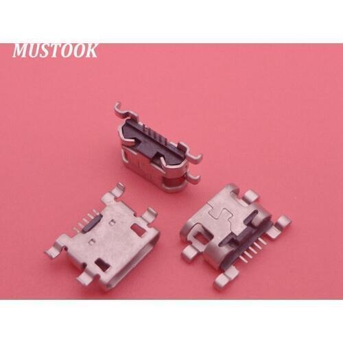 30pcs Micro mini Usb Charge Port Dock Socket Plug Jack power repair parts For Lenovo A810 A810E A810T Charging Connector