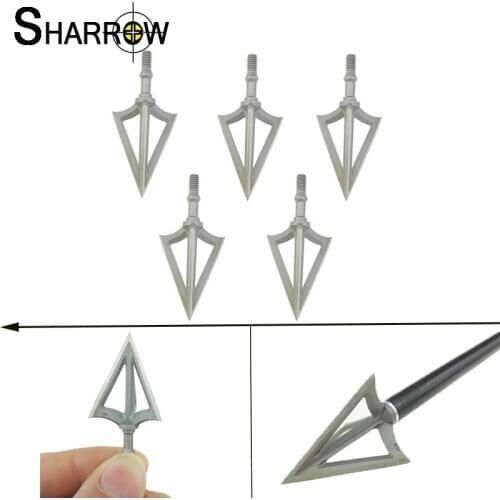6/12pcs Archery Fixed 3 Blade Broadhead Sharp 100Grain Arrow Head Stainless Steel Arrowhead Screw Tips Shooting Hunting