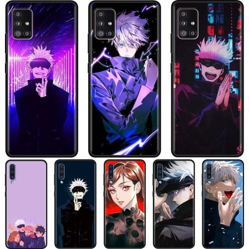 Jujutsu Kaisen Anime Phone Case for Samsung Galaxy A51 A21s A12 A71 A31 A52 A32 5G A02s A72 A41 A11 A51 A42 A7 A9 Cover