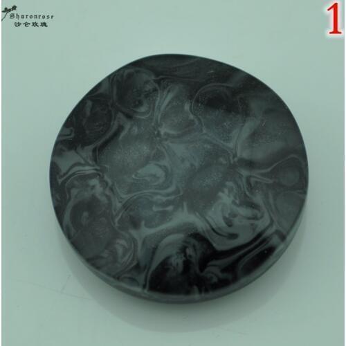 Free Shipping NEW 38mm Handmade Italian craft Resin Buttons sewing buttons for Fur coats,clothing accessories 3 Colors