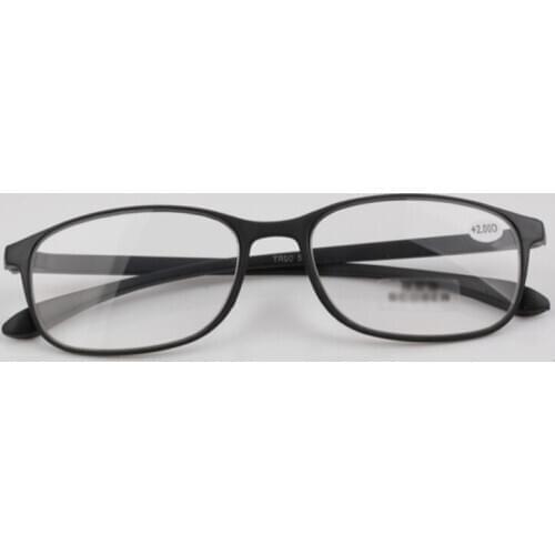 Men Women Full Frame Reading Glasses TR90 Ultra-light Reading Eyewear Eyeglasses Hyperopia 1.0 - 4.0 R99