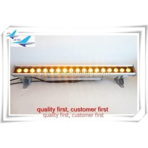 E-24pcs Dot control 18x18W RGBW Waterproof IP65 Outdoor LED Pixel Bar led wall washer light