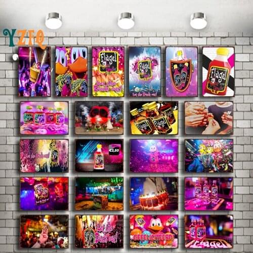 Dutch Beer Vintage Metal Plates For Wall Bar Home Pub Art Kitchen Coffee Decor 30X20CM DU-10386B