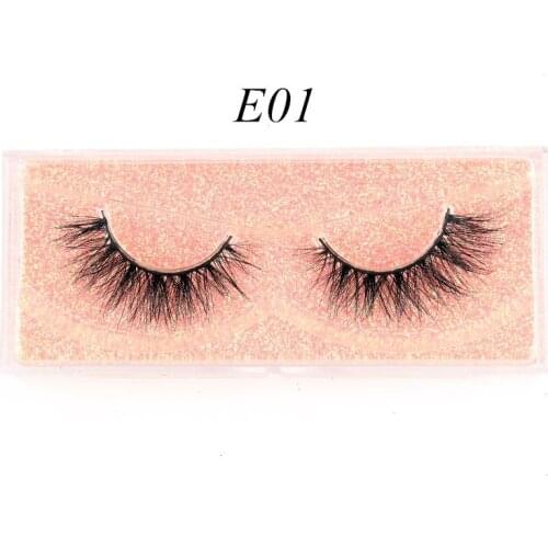 Short 3d Eyelashes Wholesale Natural False Eyelash Extension Supplies Wispy Bulk Lashes Set Fluffy Mink Lashes 5d Cosmetics
