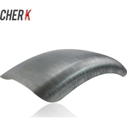 Cherk Motorcycle Motorbike Metal DIY Universal Front Fender Mudguard For Harley Cafe Racer Solo Seat Bobber Unpainted