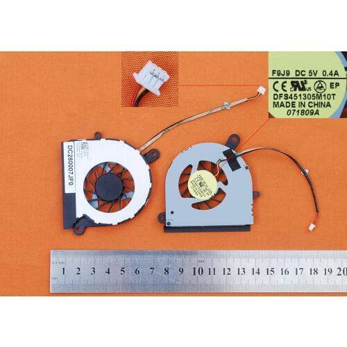 New Laptop Cooling Fan For DELL Inspiron 13Z 1370 Original PN DFS451305M10T DC280007JF0 CPU Cooler Radiator