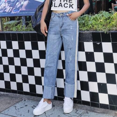 Широкие джинсы Oceanqiong China At AliExpress