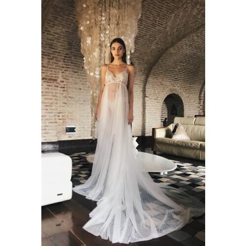 PGBKJA Long Wedding Dresses