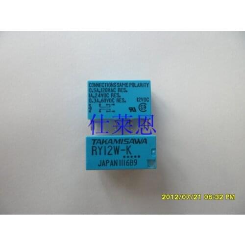 RY12W-K 12VDC signal relay store credit transactions Quality Assurance