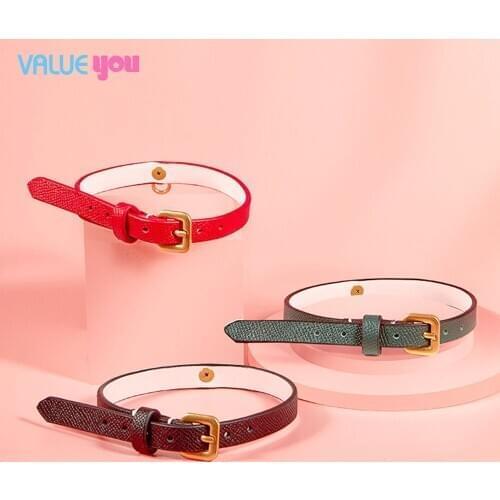 SM sexy leather collar dog slave leather wear collar sex slave bondage collar men and women flirt sex play