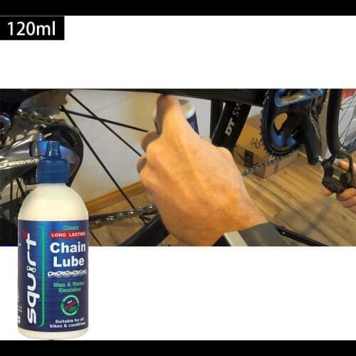 120ML Bicycle Waxy Maintenance Oil Squirt Road MTB Bike Waxy Dry Chain Protective Oil Lube Chain Fork Flywheel Bike Accessorie