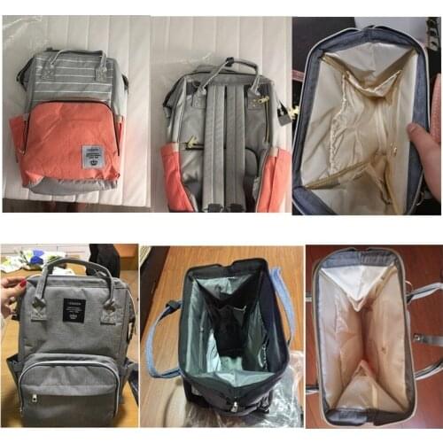 Diaper Bag Large Capacity Mummy Maternity Bag Multifunctional Wet Bag Backpack Baby Care Mom Washable Diaper Bags Cloth Bags