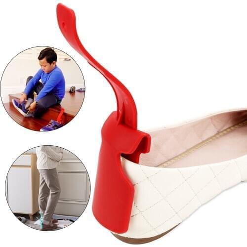Lazy Wear Shoe Horn Quick Wearing Shoe Tool Shoes Heel Protection 2 piece/Set Convenient Helper Shoehorn