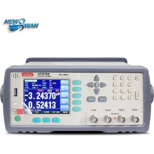 High Quality High Precision Digital LCR Meter Test AT2816B Signal Level 0.01V - 2.00V (10mV Step)