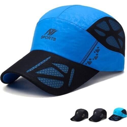 Women Summer Breathable Mesh Baseball Cap Men Trucker Adjustable Cotton Snapback Cap Unisex Outdoor Quick-Dry Sun Hat бейсболка