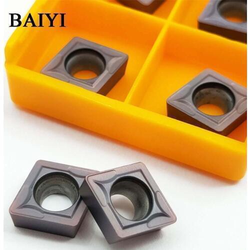 10PCS CCMT09T308 VP15TF CCMT 32.52 Internal Turning Tools Carbide inserts Cutting Tool CNC Tools Lathe tools Lathe cutter