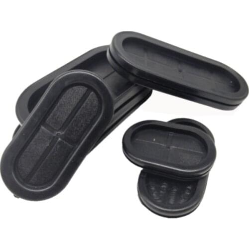 2/5/10Pcs Oval Double Sided Blanking Grommets Cable Wiring Protect Bushes For Protect Wire 13*27~40*110mm