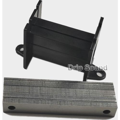 48*32*45mm Plastic Bobbin Wire Coil Winding Frame with Silicon Steel for DIY Amplifier Crossover Inductor