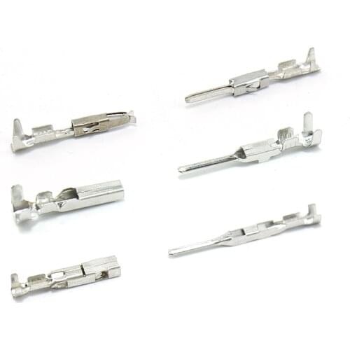 60PCS 1.5 Series 623/615B 621/611 627/617 Male and Female Cold Pressed Terminals Automobile Connector Auto Parts For Car Boat