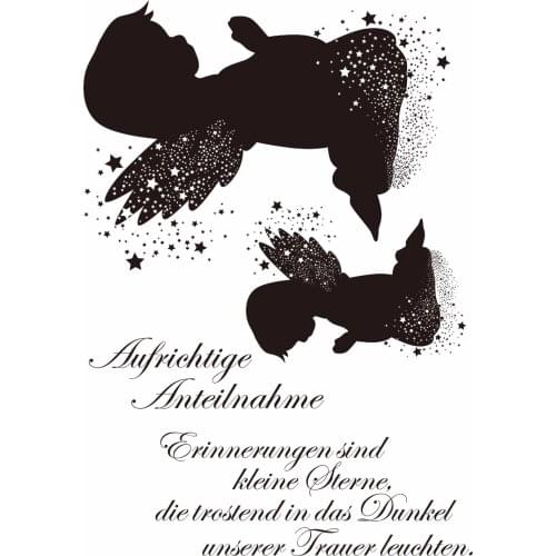 Angel Transparent Clear Silicone Stamp/Seal for DIY scrapbooking/photo album Decorative clear stamp sheets A931