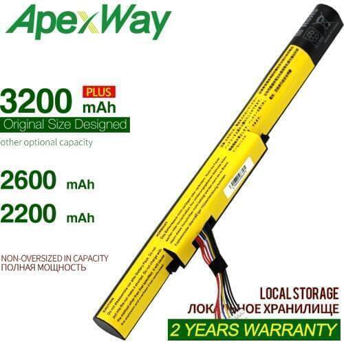 ApexWay аккумулятор для ноутбука z400 z500 FOR lenovo Pour Ideapad Z400A-IFI Z510-ISE Z400A-ITH L12L4K01 L12S4E21 L12M4E21
