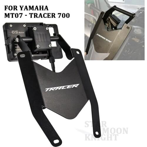 For YAMAHA MT07 Tracer 700 2016-2020 Motorcycle windshield Stand Holder Phone Mobile Phone GPS Navigation Plate Bracket