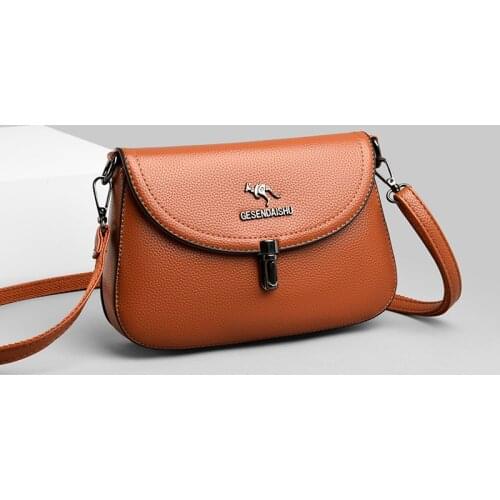 Designer Brand Luxury Women Bag 2021fashionable Simple Ladies Shoulder Bag Elegant And Temperamental Female Messenger Bag Yellow