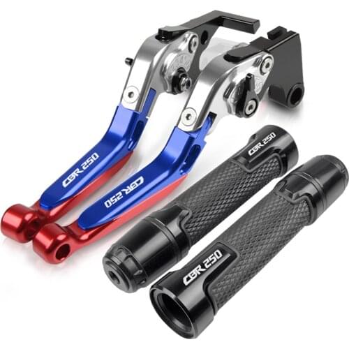 For HONDA CBR250 CBR 250 NSR250 1988 1989 1990 1991 1992 1993 1994 Motorcycle Clutch Lever Brake Levers Handlebar Handle Grips