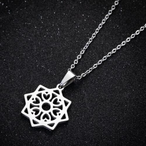 Hfarich Fashion New Long Chain Necklace For Women Men Jewelry Gifts Fine Fower Pendant Necklace Accessories ожерелье Bijoux