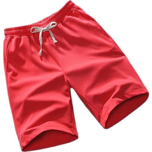 2021 Summer mens five-point pants polyester 5 points extra wear shorts plus size sports pants beach pants