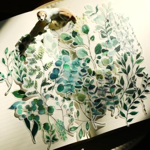 Small Fresh Vellum Paper Stickers for Scrapbooking Happy Planner/Card Making/Journaling