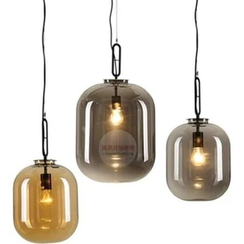 Modern Simple Disnger Glass Pendant Lamp Chandelier Ceiling Light Fixture New For Dinning Room Home Decor Free Shipping