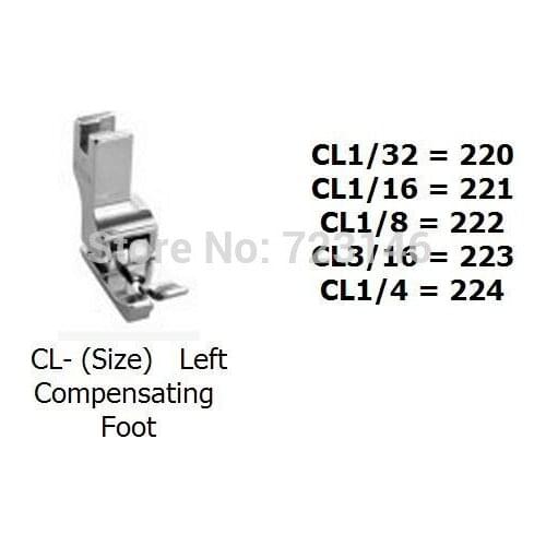 Industrial sewing machine steel presser foot CL3/32 FOR Brother juki TYLICAL SINGER YAMATO MITSUBISHI ZOJE JONEMA SIRUBA