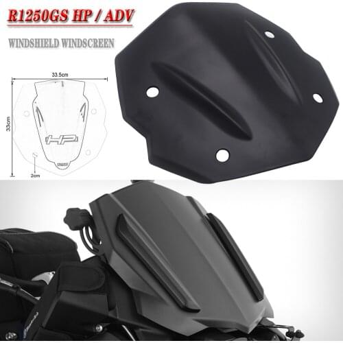 For BMW R1250GS HP R1250GS ADV Adventure Motorcycle Windscreen Windshield Deflector Protector Motorcycle Wind Screen Accessories