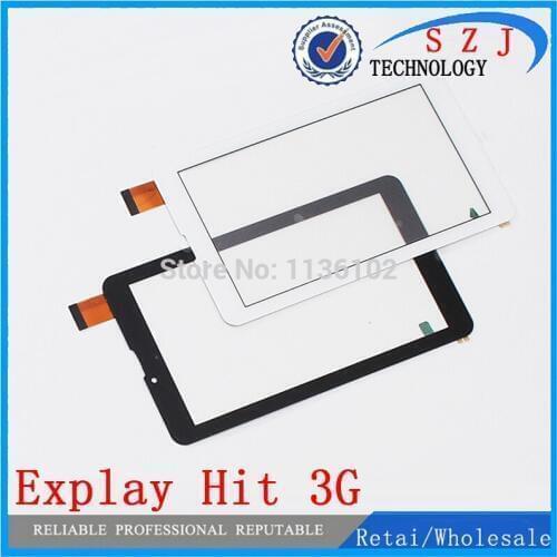 7" inch Explay Hit 3G Tablet Outer Touch screen Touch panel Glass Sensor replacement Free Shipping 10Pcs/lot